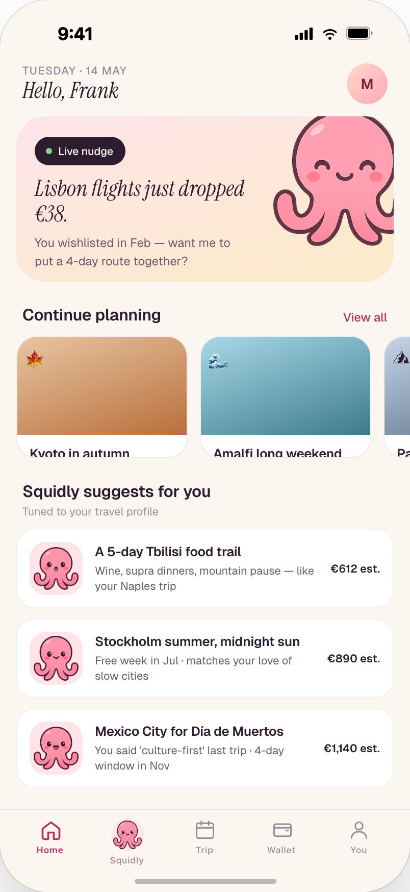Home & Suggestions