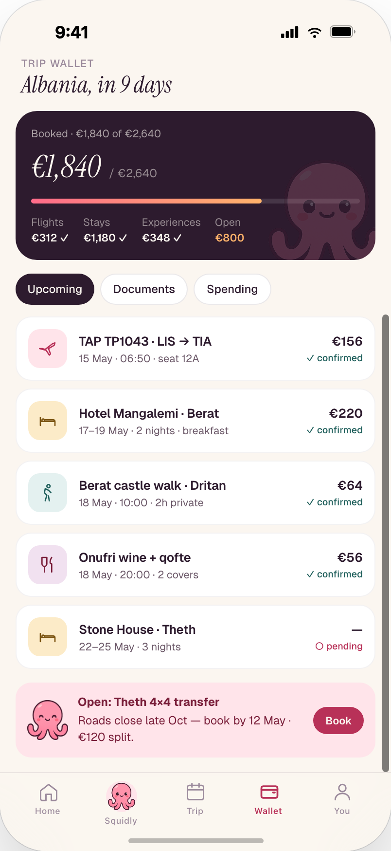 Trip Wallet